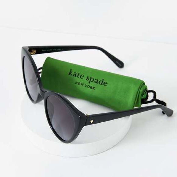 Kate Spade Samantha Black Cat Eye Sunglasses main image 7